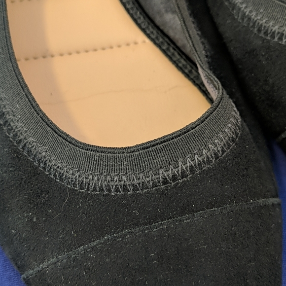 Me Too black pointed ballet flats 9.5 Ariana - Picture 3 of 6